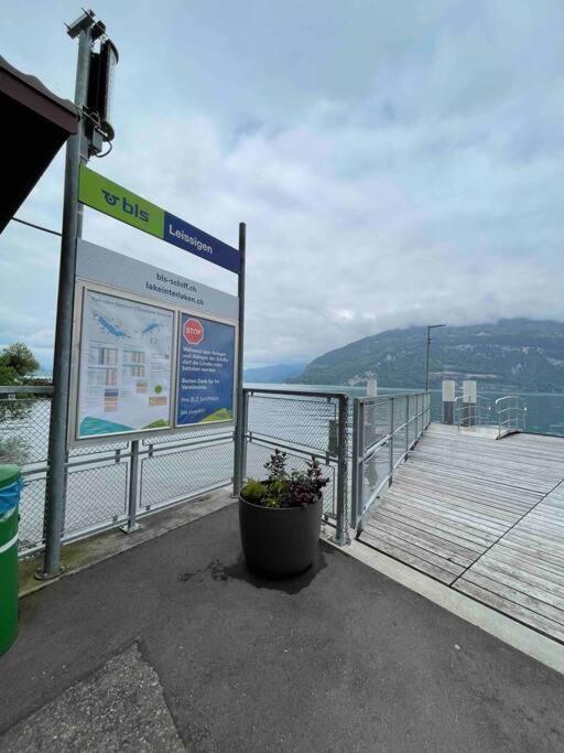 Forest View Apartment In Leissigen By Interlaken With No Kitchen ภายนอก รูปภาพ