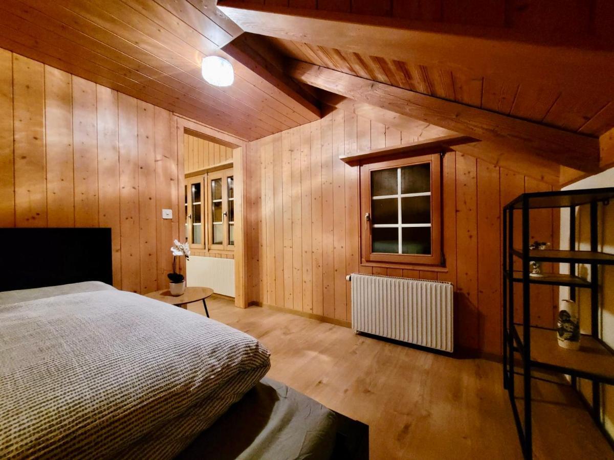 Forest View Apartment In Leissigen By Interlaken With No Kitchen ภายนอก รูปภาพ